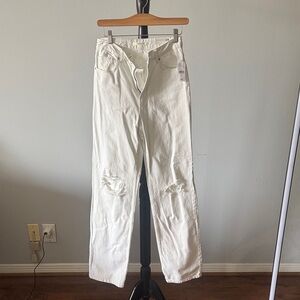 PacSun White Wide Leg Pants